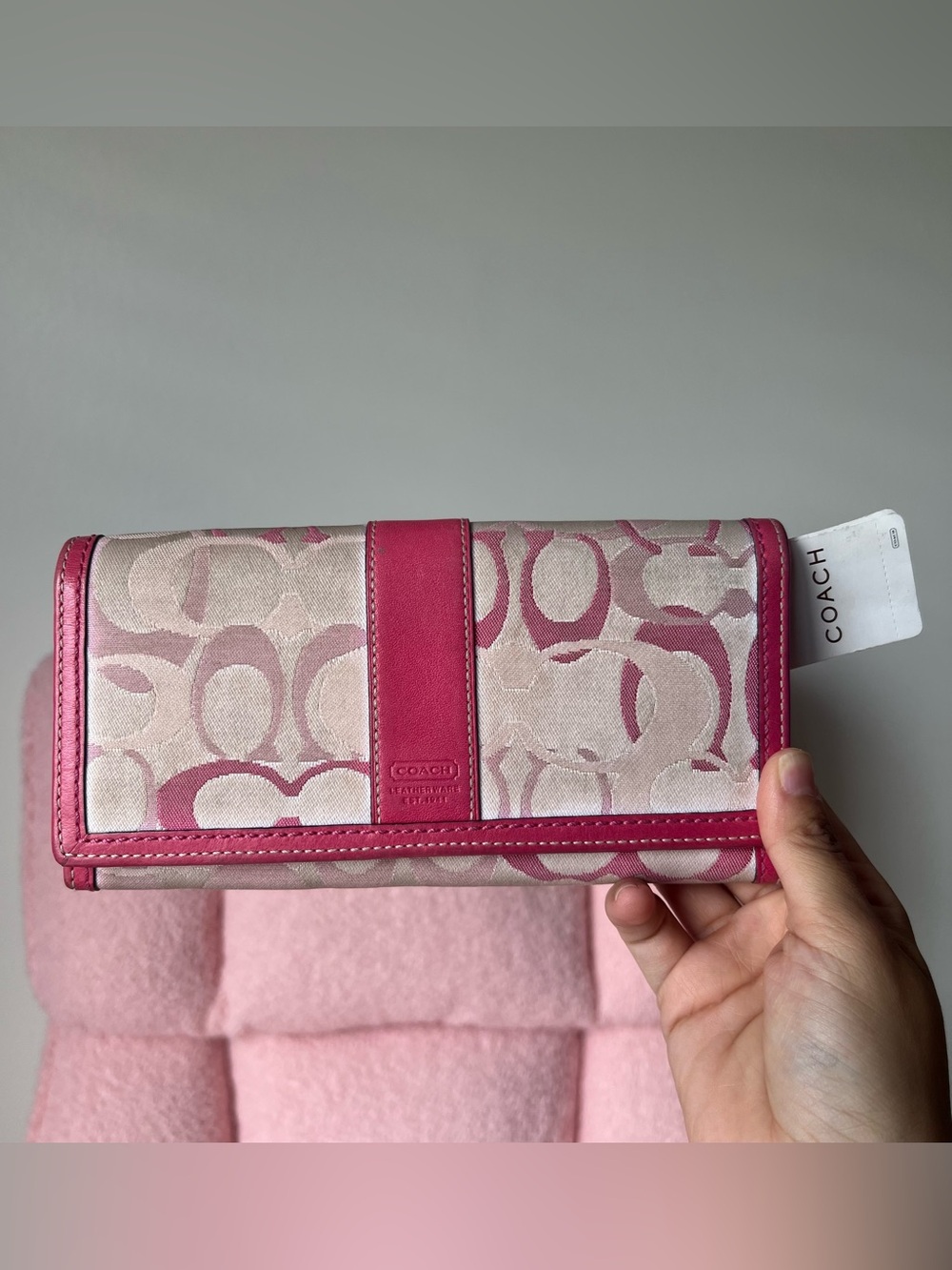 Coach Hampton Optic Slim Envelope Wallet